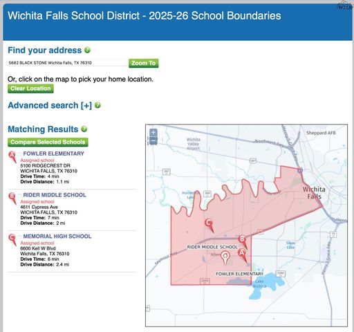 5682 BLACK STONE DRIVE, Wichita Falls, TX 76310