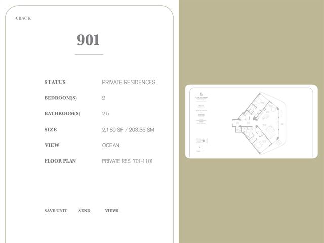 525 N Fort Lauderdale Beach Boulevard 901, Fort Lauderdale, FL 33304