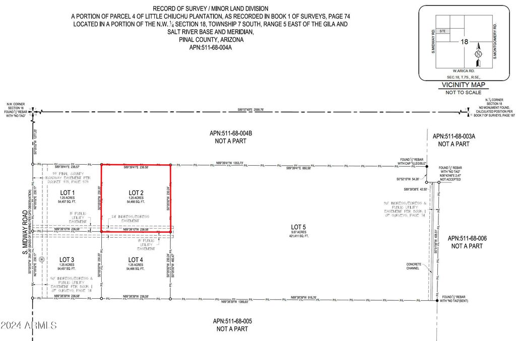 Lot 2 S MIDWAY(EAST) Road 2, Casa Grande, AZ 85193 — photo 3