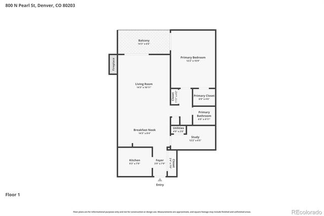 800 N Pearl Street 407, Denver, CO 80203