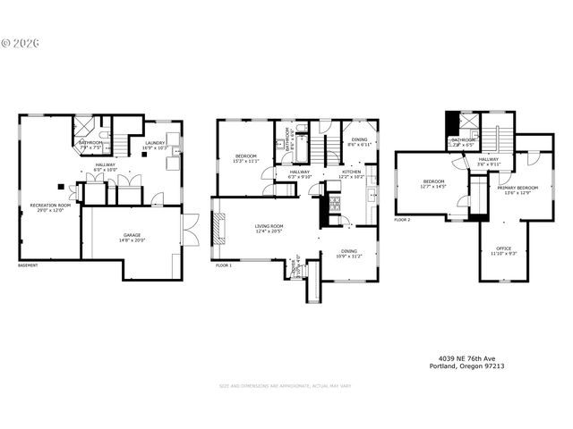 4039 Ne 76TH Ave, Portland, OR 97213