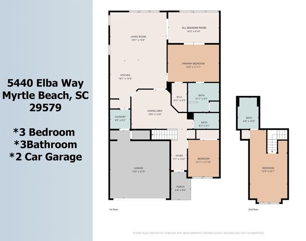 5440 Elba Way, Myrtle Beach, SC 29579