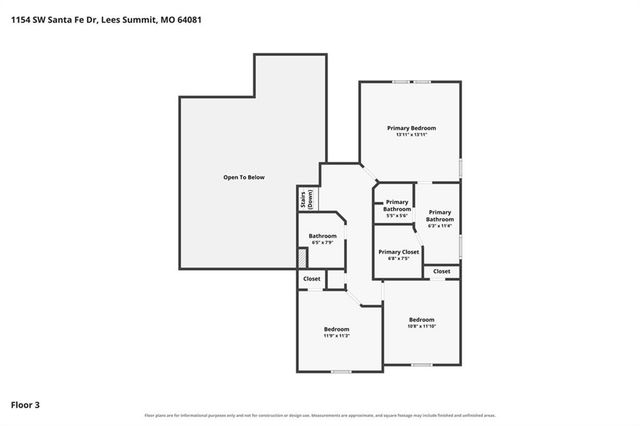 1154 SW SANTA FE Drive, Lee's Summit, MO 64081