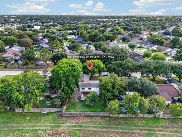 15818 Manfield Drive, Houston, TX 77082