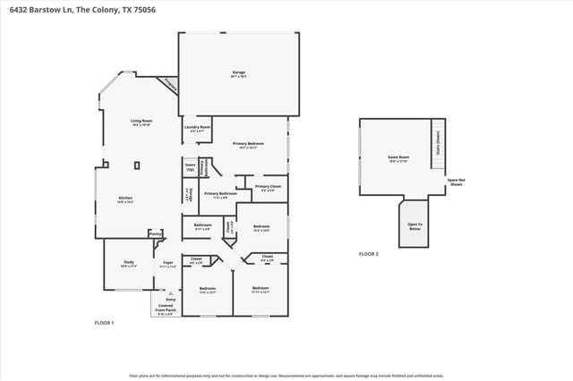 6432 Barstow Lane, The Colony, TX 75056