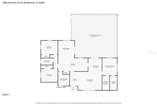 2904 NORWICH DRIVE W, Bradenton, FL 34205