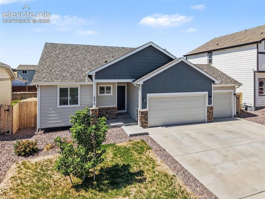 6876 Volga Drive, Colorado Springs, CO 80925 — exterior