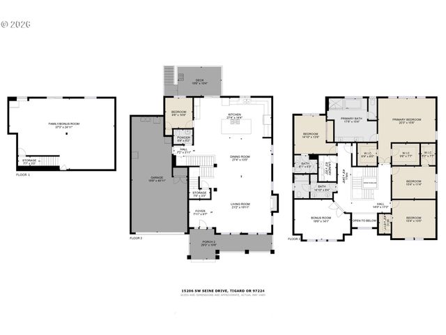 15206 Sw SEINE Dr, Tigard, OR 97224