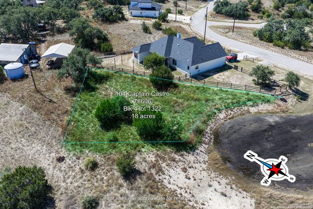 104 Captain Castro, Blanco, TX 78606