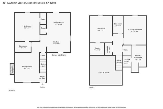 1044 Autumn Crest Court, Stone Mountain, GA 30083