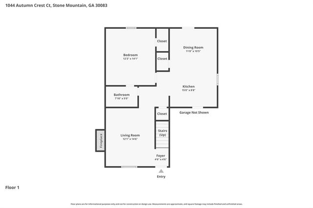 1044 Autumn Crest Court, Stone Mountain, GA 30083