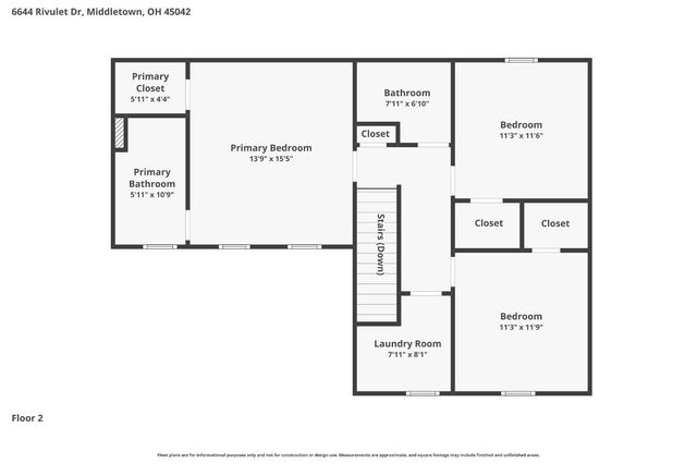 6644 Rivulet Dr, Middletown, OH 45042