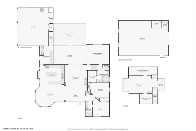 1301 Red Oak Lane, Blanchard, OK 73010