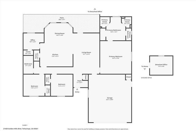 21430 Golden Hills Boulevard, Tehachapi, CA 93561