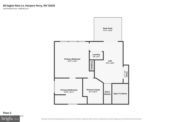 68 EAGLES NEST LN, Harpers Ferry, WV 25425