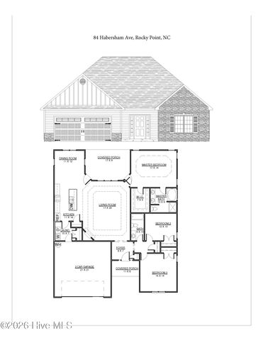 84 Habersham Avenue, Rocky Point, NC 28457