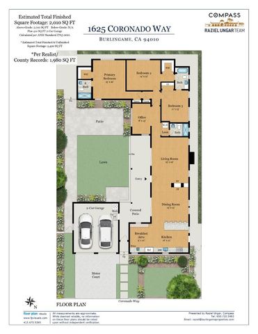 1625 Coronado Way, Burlingame, CA 94010