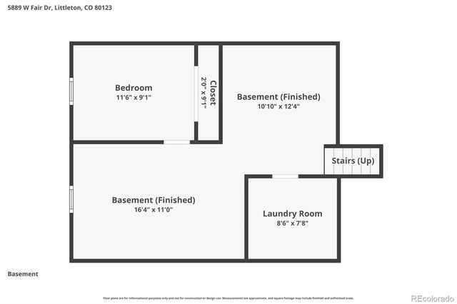 5889 W Fair Drive, Littleton, CO 80123