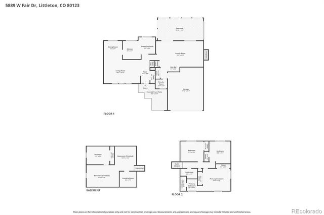 5889 W Fair Drive, Littleton, CO 80123