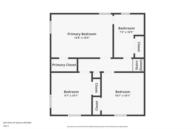 506 S Adams Street, Raymore, MO 64083
