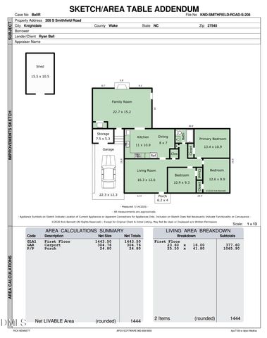 208 S Smithfield Road, Knightdale, NC 27545