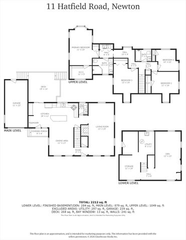 11 Hatfield Rd, Newton, MA 02465