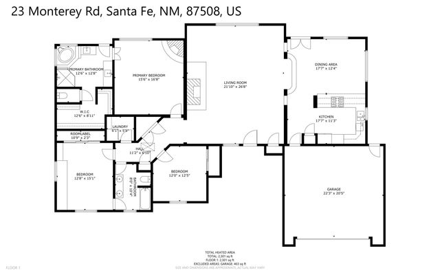 23 Monterey Road, Santa Fe, NM 87508