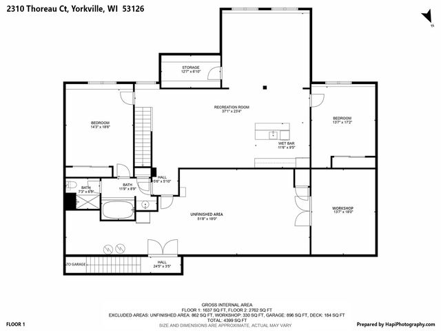 2310 Thoreau COURT, Franksville, WI 53126
