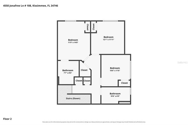 4550 JONAFREE LANE 107, Kissimmee, FL 34746