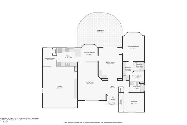 13553 W WHITEWOOD Drive, Sun City West, AZ 85375
