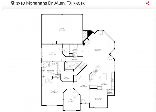 1310 Monahans, Allen, TX 75013