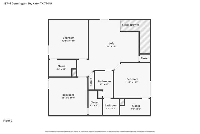 18746 Dennington Drive, Katy, TX 77449