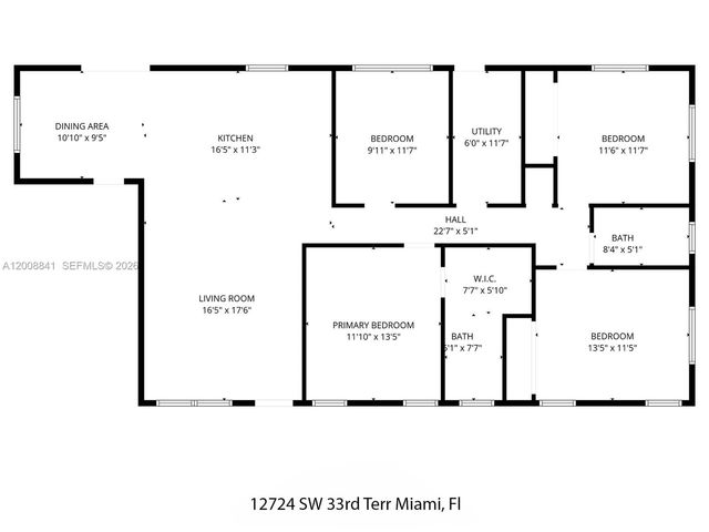 12724 SW 33rd Ter, Miami, FL 33175