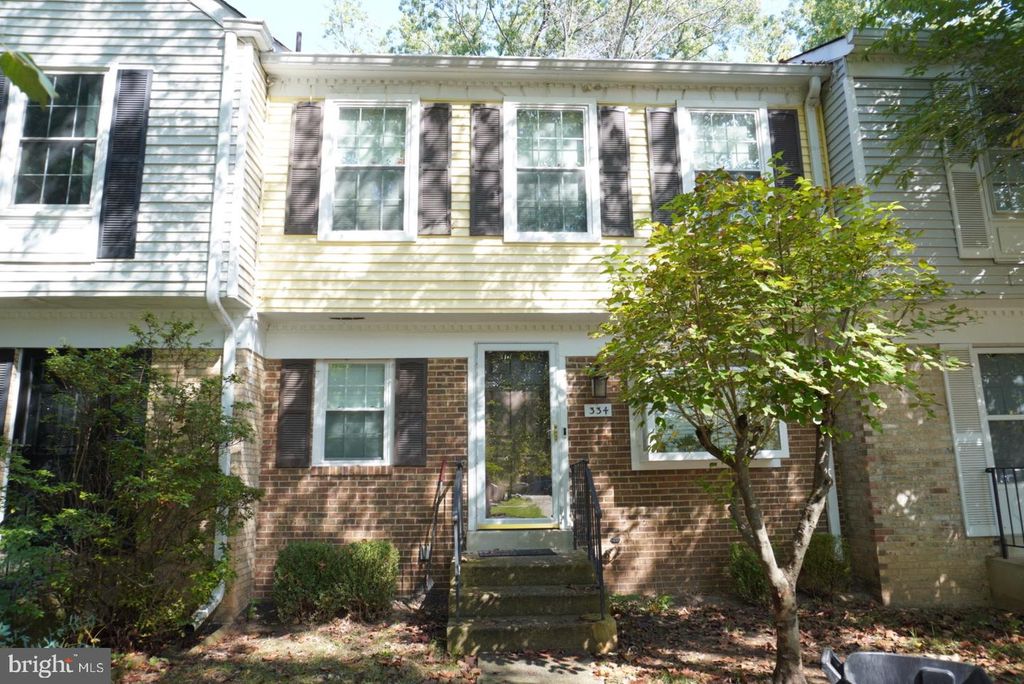 334 WYE MILL, Gaithersburg, MD 20879