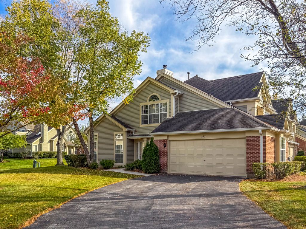 343 Ashford Circle 1, Bartlett, IL 60103 — exterior