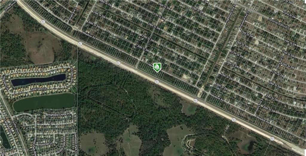 822 Meadow RD, LEHIGH ACRES, FL 33973 — exterior