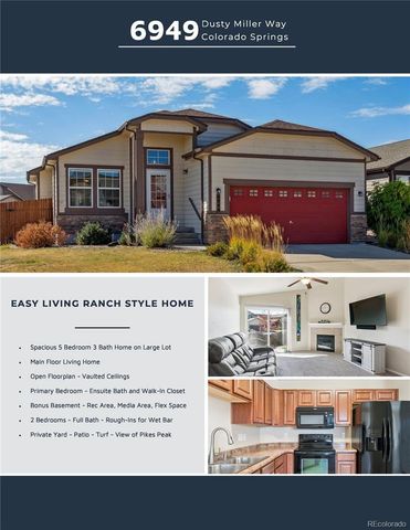 6949 Dusty Miller Way, Colorado Springs, CO 80908