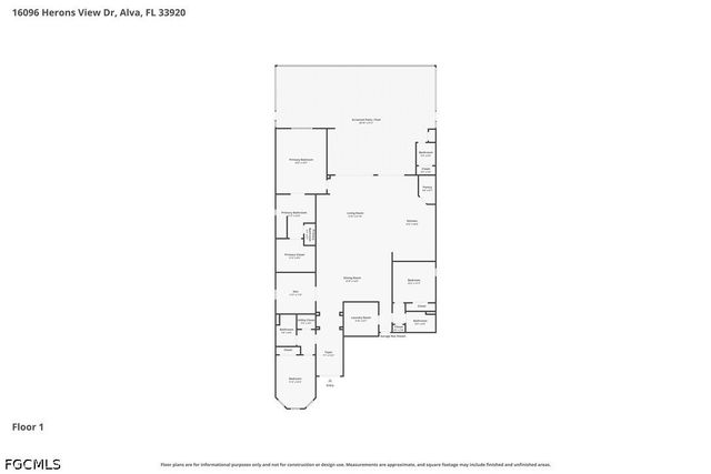 16096 Herons View DR, Alva, FL 33920