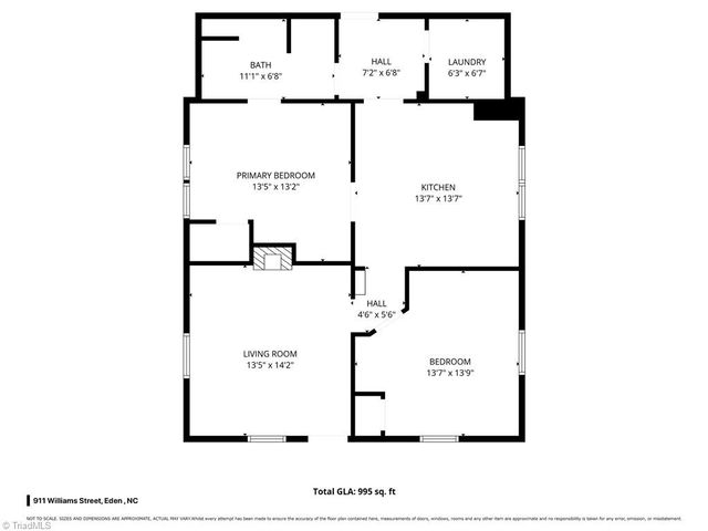 911 Williams Street, Eden, NC 27288