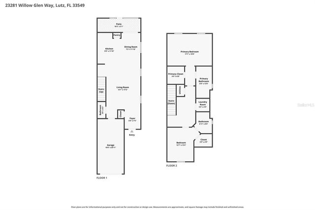 23281 WILLOW GLEN WAY, Lutz, FL 33549