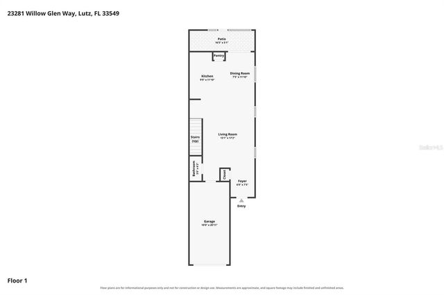 23281 WILLOW GLEN WAY, Lutz, FL 33549