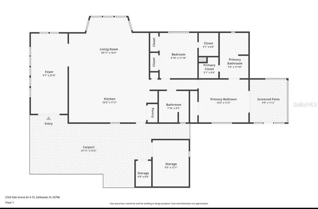 2153 OAK GROVE DRIVE 73, Zellwood, FL 32798