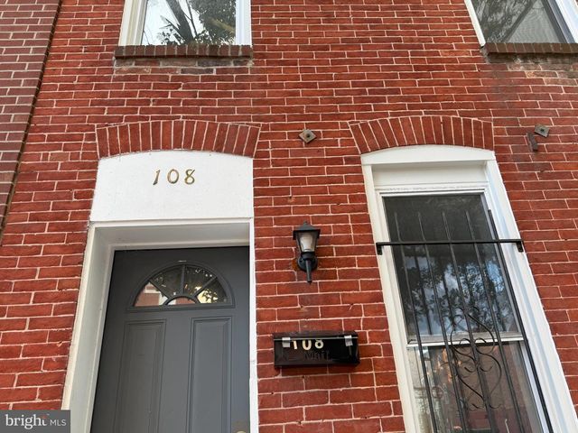 108 N POPPLETON ST, Baltimore, MD 21201