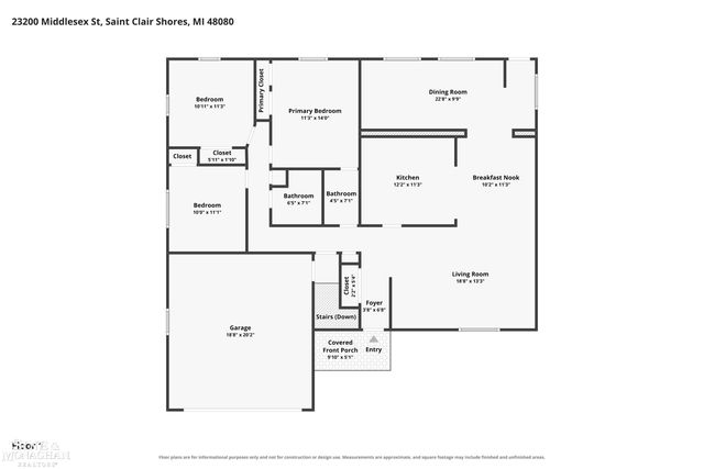 23200 Middlesex Street, St Clair Shores, MI 48080