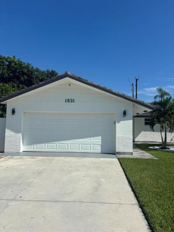 1831 EAST Court, Lake Clarke Shores, FL 33406