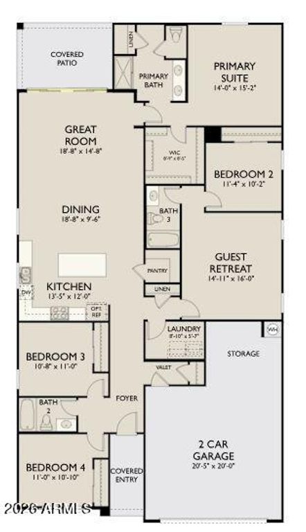 Image 12 of property listing at 6660 E FIDDLENECK Way, San Tan Valley, AZ 85143
