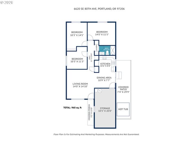 6620 Se 80TH Ave, Portland, OR 97206