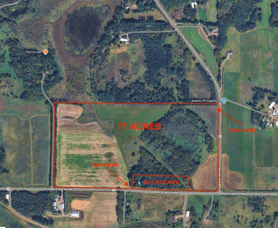 XXX Sugarbush Road, Nowthen, MN 55330 — exterior
