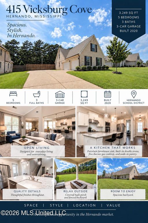 415 Vicksburg Cove, Hernando, MS 38632 — photo 2