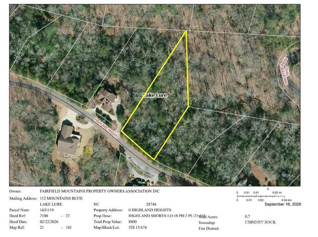 Lot 18 Highland Heights, Lake Lure, NC 28746